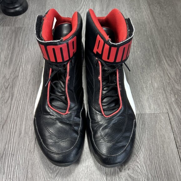 Size 13 - PUMA Scuderia Ferrari x Kart Cat 3 Mid Black Red main image 5